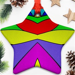 Abstract Star Ornament (two Sides) by Siebenhuehner