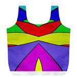 Abstract Reusable Bag (XL) Front