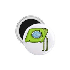 Funny Alien Monster Character 1 75  Button Magnet by dflcprints