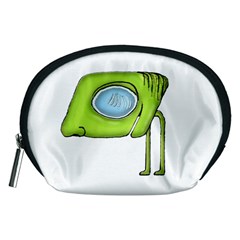 Funny Alien Monster Character Accessory Pouch (medium) by dflcprints