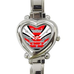 Fantasy Heart Italian Charm Watch  by Siebenhuehner