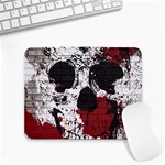 Skull Grunge Graffiti  Small Mouse Pad (Rectangle) Front