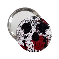 Skull Grunge Graffiti  Handbag Mirror (2 25 ) by OCDesignss