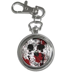 Skull Grunge Graffiti  Key Chain Watch by OCDesignss