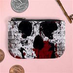 Skull Grunge Graffiti  Coin Change Purse Front