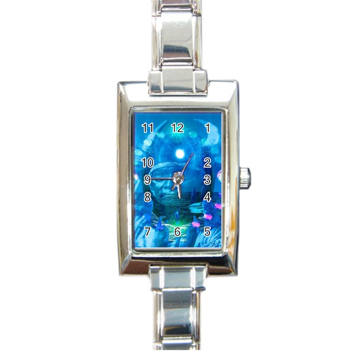 Magician  Rectangular Italian Charm Watch