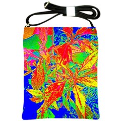 Sun Coleus Enhanced Shoulder Sling Bag by sirhowardlee