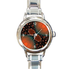 Elegant Delight Round Italian Charm Watch by OCDesignss