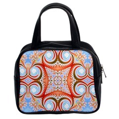 Fractal Abstract  Classic Handbag (two Sides) by OCDesignss