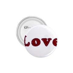 Love Typography Text Word 1 75  Button by dflcprints