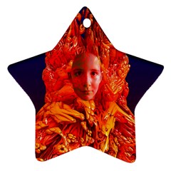 Organic Meditation Star Ornament by icarusismartdesigns