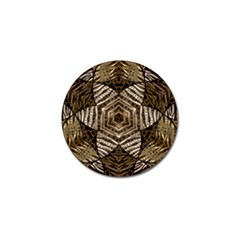 Golden Animal Print  Golf Ball Marker by OCDesignss