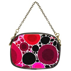 Retro Polka Dot  Chain Purse (one Side) by OCDesignss