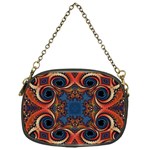 Beautiful Fractal Kelidescopee  Chain Purse (One Side) Front