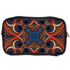 Beautiful Fractal Kelidescopee  Travel Toiletry Bag (one Side) by OCDesignss