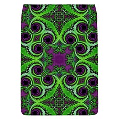 Purple Meets Green Removable Flap Cover (large) by OCDesignss