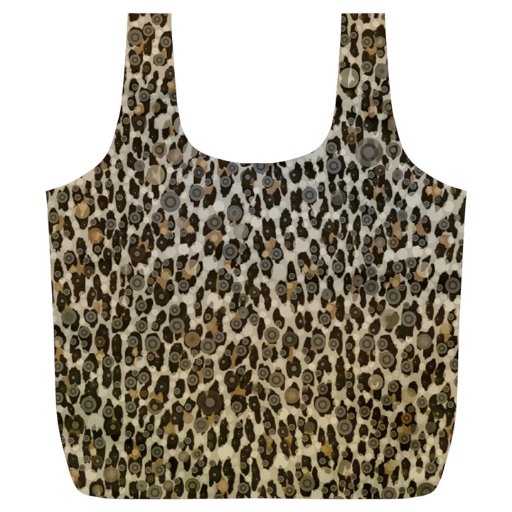 Chocolate Leopard  Reusable Bag (XL)