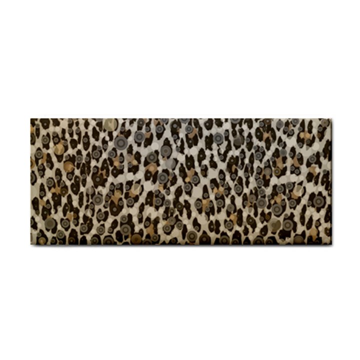 Chocolate Leopard  Hand Towel