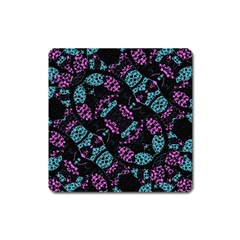 Ornate Dark Pattern  Magnet (square) by dflcprints