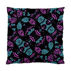 Ornate Dark Pattern  Cushion Case (two Sided)  by dflcprints