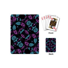 Ornate Dark Pattern  Playing Cards (mini)