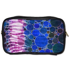 Crazy Zebra  Travel Toiletry Bag (one Side) by OCDesignss