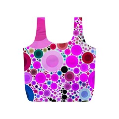 Bubble Gum Polkadot  Reusable Bag (s) by OCDesignss