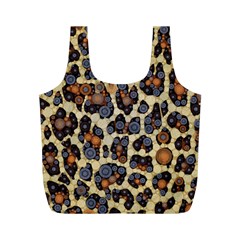 Cheetah Abstract Reusable Bag (m) by OCDesignss