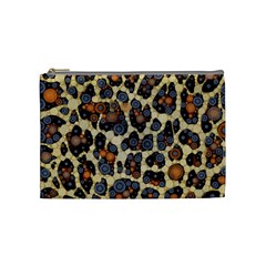 Cheetah Abstract Cosmetic Bag (medium) by OCDesignss