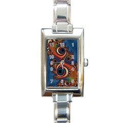 Dragon  Rectangular Italian Charm Watch by OCDesignss