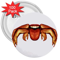 Alien Spider 3  Button (100 Pack) by dflcprints