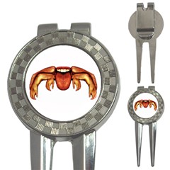 Alien Spider Golf Pitchfork & Ball Marker by dflcprints