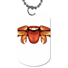 Alien Spider Dog Tag (two-sided)  by dflcprints