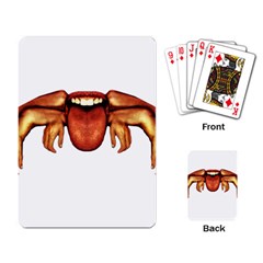 Alien Spider Playing Cards Single Design by dflcprints