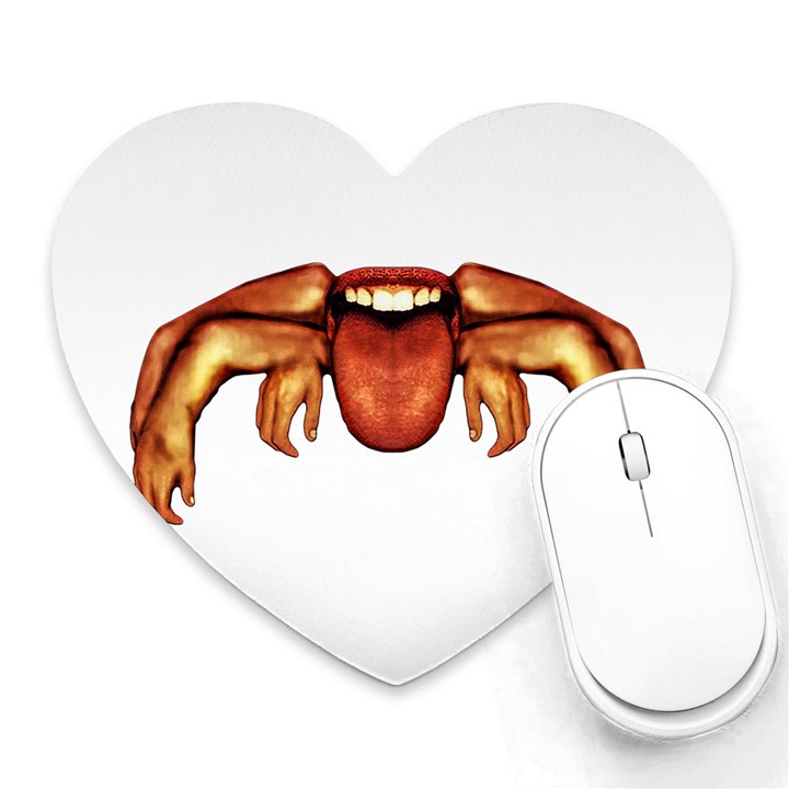 Alien Spider Mouse Pad (Heart)