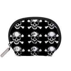 Skull Bling Accessory Pouch (small) by OCDesignss