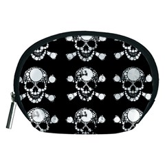 Skull Bling Accessory Pouch (medium) by OCDesignss