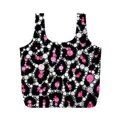 Pink Cheetah Bling Reusable Bag (m) by OCDesignss