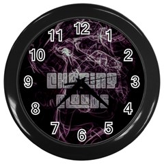 Chasing Clouds Wall Clock (black) by OCDesignss