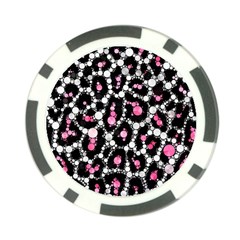 Pink Cheetah Bling Poker Chip (10 Pack) by OCDesignss