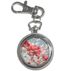 Flowers In The Sky Key Chain Watch by dflcprints