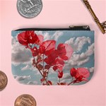 Flowers In The Sky Coin Change Purse Back