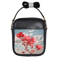 Flowers In The Sky Girl s Sling Bag by dflcprints