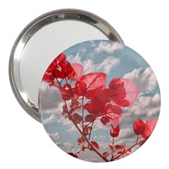 Flowers In The Sky 3  Handbag Mirror by dflcprints