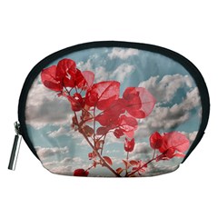 Flowers In The Sky Accessory Pouch (medium) by dflcprints