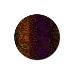 Classy Cheetah Drink Coaster (round) by OCDesignss