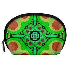 Neon Green  Accessory Pouch (large)