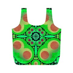 Neon Green  Reusable Bag (m) by OCDesignss