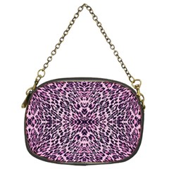 Pink Leopard  Chain Purse (two Sided)  by OCDesignss