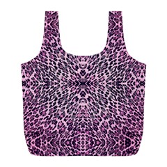 Pink Leopard  Reusable Bag (l) by OCDesignss